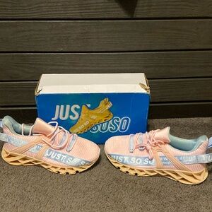 New out the box just so so running shoes